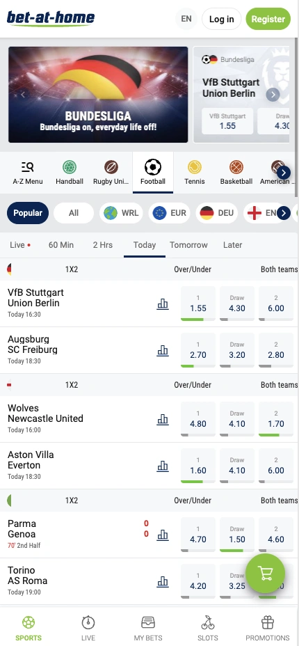 Bet‑At‑Home Mobile